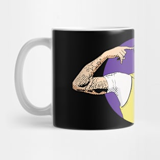 anthony davis comic style Mug